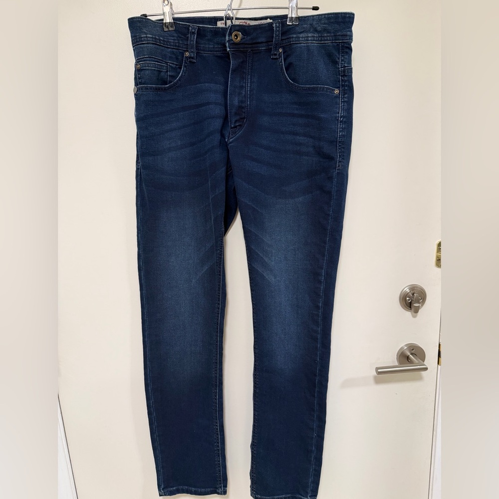 Parasuco Women's Blue Jeans with Red Zipper - NWOT - Picture 9 of 15